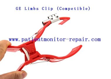 Red Patient Monitor Repair Parts GE Limbs Clip Compatible Medical Equipment